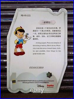 Pinocchio 2023 Kakawow Phantom Disney 100 Years Wonder YX-111 Die-Cut Holo Prizm