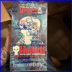 Punisher Guts and Gunpowder Sealed Trading Card Box 48 Packs Comic Images 1992