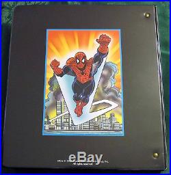 RARE 1990 Marvel Universe Premier Edition Collector's Album with Factory Set