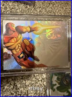 RARE 1995 Flair Marvel Annual HOLOBLAST CGC Graded 5-Card Lot NM/Mint