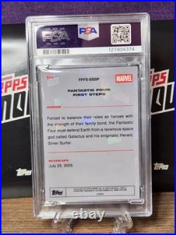 RARE (POP 1)? 2025 Marvel Topps Now Fantastic Four SET? PSA + SSPs +? /75 + Base