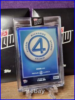 RARE (POP 1)? 2025 Marvel Topps Now Fantastic Four SET? PSA + SSPs +? /75 + Base