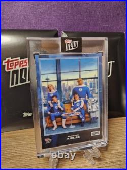 RARE (POP 1)? 2025 Marvel Topps Now Fantastic Four SET? PSA + SSPs +? /75 + Base