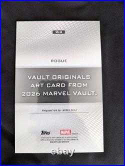 ROUGE 2026 Topps Marvel Vault Originals VO-14 Ariel Diaz Card Box Topper