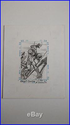 Rare 1998 Marvel The Silver Age Spiderman Sketchagraph Sketch By Marie Severin