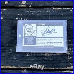 Rare'92 Stan Lee Marvel Official Autograph Card Marvel Entertainment Group