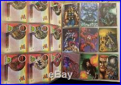 Rare Reto Pepsi 1994 Marvel Comics Cards Complete 100 Base 9 Prism 4 Holograms