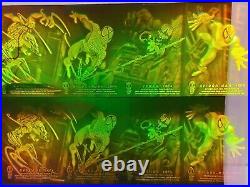 Rare Uncut Amazing Spiderman Hologram Sheet Fleer 1994 & Bonus Uncut Hologram
