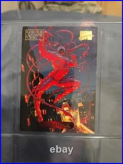 Raw'MINT'Card 1994 MARVEL Masterpieces GOLD FOIL Signature CARNAGE #20? EXC