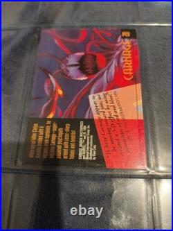 Raw'MINT'Card 1994 MARVEL Masterpieces GOLD FOIL Signature CARNAGE #20? EXC