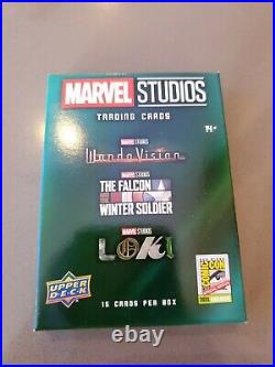 SDCC Special Edition 2021 Limited Edition Marvel Studios Trading Cards Box Set
