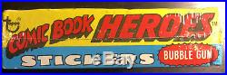 SEALED BOX with 36 wax packs MARVEL COMIC BOOK SUPER HEROES STICKERS 1975 Topps