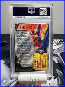 SPIDER-MAN 1995 Marvel Metal Card #78 PSA 10 Gem? Mint