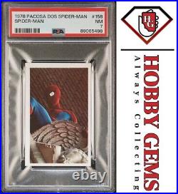 SPIDER-MAN PSA 7 1978 Pacosa DOS Spider-Man Marvel #158