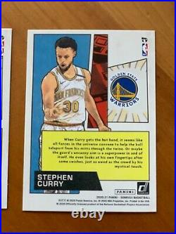 STEPHEN CURRY 2020-21 Donruss NET MARVELS Silver and Gold Press Proof SSP
