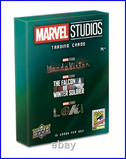 Sdcc 2021 Exclusive Upper Deck Marvel Studios Trading Cards 15 Card Box Presale