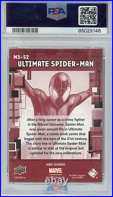 Shameik Moore 2012 Marvel Ultimate Spider-Man M35-52 PSA Autograph Miles Morales