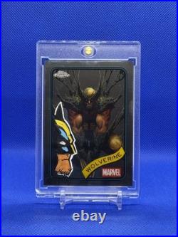 Signed WOLVERINE 2025 TOPPS CHROME MARVEL #103 Remark by Eddie Nunez True 1/1 Signed WOLVERINE 2025 TOPPS CHROME MARVEL #103 Remark by Eddie Nunez True 1/1