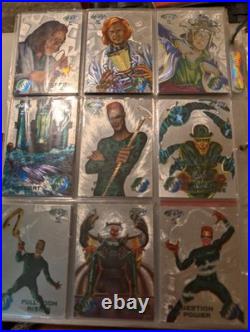Silver Flasher Completed 100 Card Set 1995 Fleer Metal Batman Forever NM