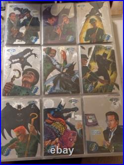 Silver Flasher Completed 100 Card Set 1995 Fleer Metal Batman Forever NM