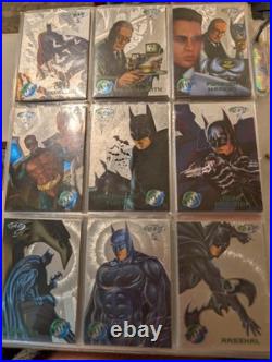 Silver Flasher Completed 100 Card Set 1995 Fleer Metal Batman Forever NM