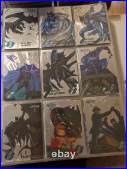 Silver Flasher Completed 100 Card Set 1995 Fleer Metal Batman Forever NM