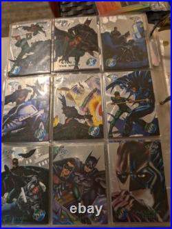 Silver Flasher Completed 100 Card Set 1995 Fleer Metal Batman Forever NM