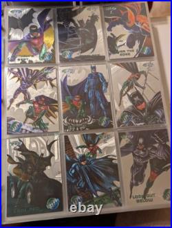 Silver Flasher Completed 100 Card Set 1995 Fleer Metal Batman Forever NM