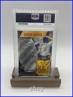 Silver Surfer 1995 Fleer Metal Marvel Card #18 PSA 10 GEM MINT Low Pop