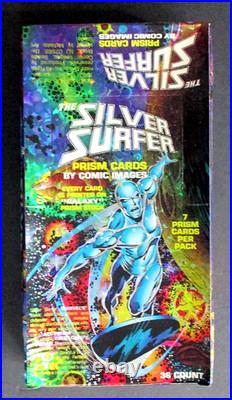 Silver Surfer All Prism Cards Box -7 cards per pack and 36 packs-shrink wrap off