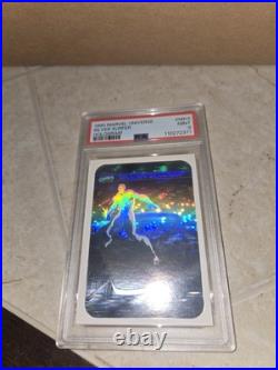 Silver Surfer Hologram 1990 Marvel Universe #MH3 PSA 9 Mint. Only 8 Are Higher Silver Surfer Hologram 1990 Marvel Universe #MH3 PSA 9 Mint. Only 8 Are Higher