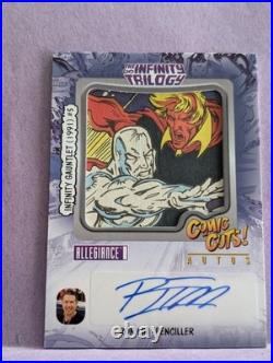 Silver Surfer Infinity Trilogy Comic Cuts (Infinity Gauntlet #5) Ron Lim Auto