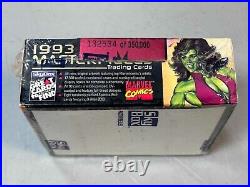 SkyBox 1993 Marvel Masterpieces 36 pack Box (Factory Sealed)