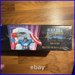 SkyBox Marvel Masterpieces 1992 Sealed Box Jusko Trading Cards Original Owner