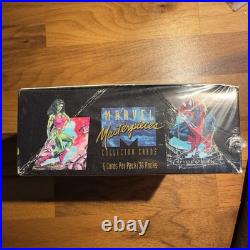 SkyBox Marvel Masterpieces 1992 Sealed Box Jusko Trading Cards Original Owner