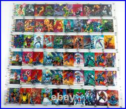 Skybox 1992 Marvel Masterpieces UNCUT SHEETS x6 LOOK cards