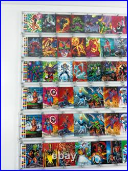 Skybox 1992 Marvel Masterpieces UNCUT SHEETS x6 LOOK cards