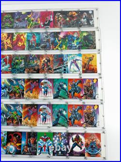 Skybox 1992 Marvel Masterpieces UNCUT SHEETS x6 LOOK cards