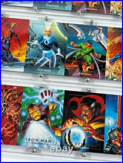 Skybox 1992 Marvel Masterpieces UNCUT SHEETS x6 LOOK cards