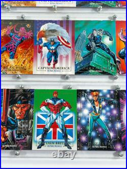 Skybox 1992 Marvel Masterpieces UNCUT SHEETS x6 LOOK cards