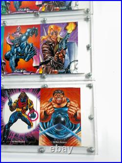 Skybox 1992 Marvel Masterpieces UNCUT SHEETS x6 LOOK cards