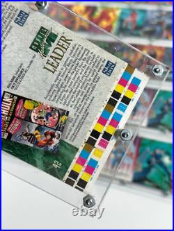 Skybox 1992 Marvel Masterpieces UNCUT SHEETS x6 LOOK cards