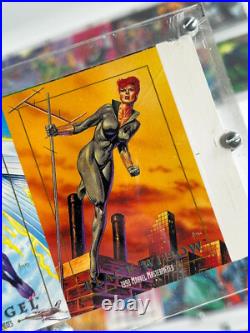 Skybox 1992 Marvel Masterpieces UNCUT SHEETS x6 LOOK cards