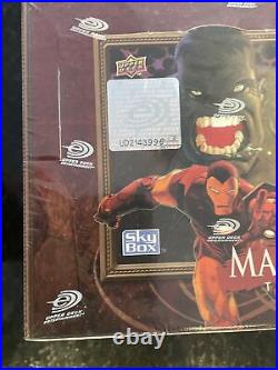 Skybox Marvel Masterpieces Series 2 Trading Card Box 36 Packs 7 card packs 2008