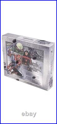 Skybox Marvel Metal Universe Spider-Man Factory Sealed Hobby Box Upper Deck 2021