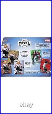 Skybox Marvel Metal Universe Spider-Man Factory Sealed Hobby Box Upper Deck 2021