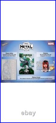 Skybox Marvel Metal Universe Spider-Man Factory Sealed Hobby Box Upper Deck 2021