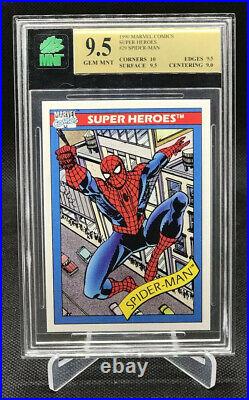 Spider-Man 1990 Marvel Comics Impel #29 RC MNT 9.5 Gem Mint Pop 6 No 10's