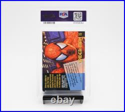 Spider-Man 1994 Fleer Marvel Masterpieces #115 PSA 10