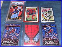 Spider-Man Marvel Comic Cards Vintage Collection #1 Todd McFarlane + PSA 9 MINT